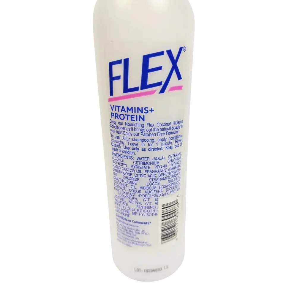 Flex Vitamins Protein Body Building Protein Conditioner Coconut Hibiscus 16fl oz